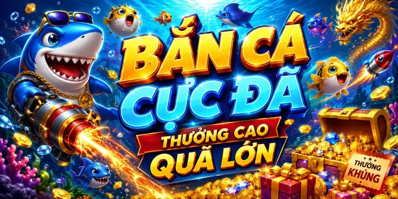 Bắn cá cực đã, thưởng cao quà lớn